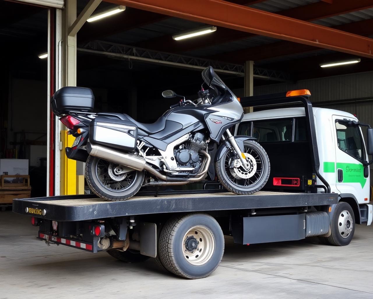 Motorcycle recovery service